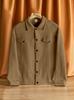 Men's Wool Blend Jacket Autumn Winter New Turndown Collar Casual Coat Business Athletic Warm Bomber Outerwear