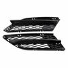 1 Pair Front Bumper Lower Fog Light Mesh Grill Left Right Compatible For 3 Series 318i 320i 325i