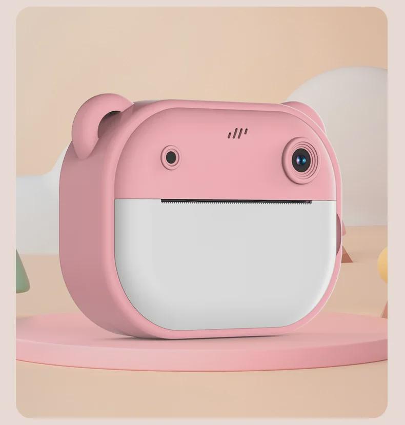 Новая камера Polaroid с двумя объективами HD для детей - игрушка для фото и видео с подарочной коробкой