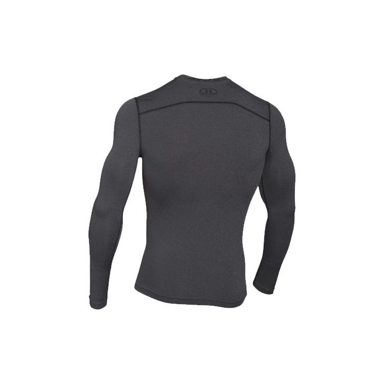 Under Armour Мужские компрессионные спортивные топы HeatGear для тренировок Мужские топы темно-серые 1265650-090
