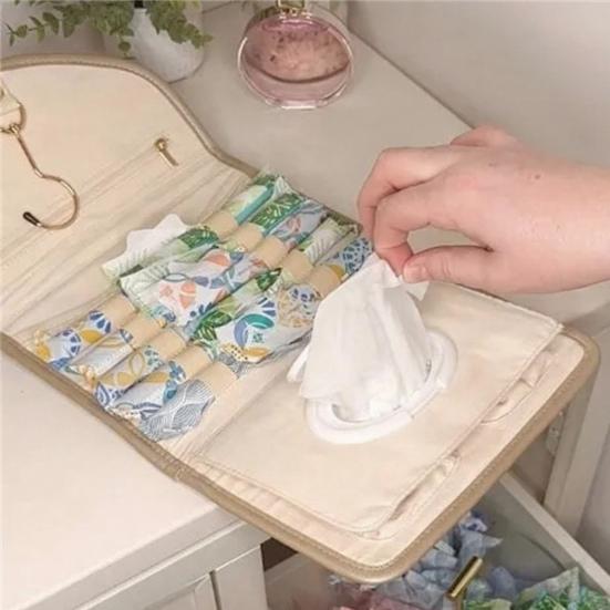 Сумка-органайзер для путешествий во время месячных для женщин No-Panic, подвесная сумка для тампонов, косметичка для месячных с подвесным крючком, органайзер для прокладок и влажных салфеток для путешествий, школы, работы