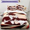 3pcs Duvet Cover Set (1*Duvet Cover + 2*Pillowcase, Without Core), Detective Conan Print Soft All‑Season Bedding Set, Home Bedroom Decor Gift