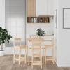 VidaXL Bar Set 5 Pcs Bistro Furniture Set Dining Room Kitchen Pub Furniture Indoor Wood 3124742