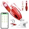 Wireless APP Controlled Retractable Suction Vibrator G-spot Nipple Clitoral Stimulator Licking Dildo Female Adult Sex Toys