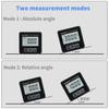 Магнитный цифровой инклинометр, уровень, алюминиевый сплав, угломер, искатель, транспортир