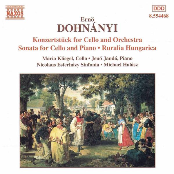 CD ERNST VON DOHNÁNYI - Cello Works 8554468 Naxos 1999 Japan Classical Used