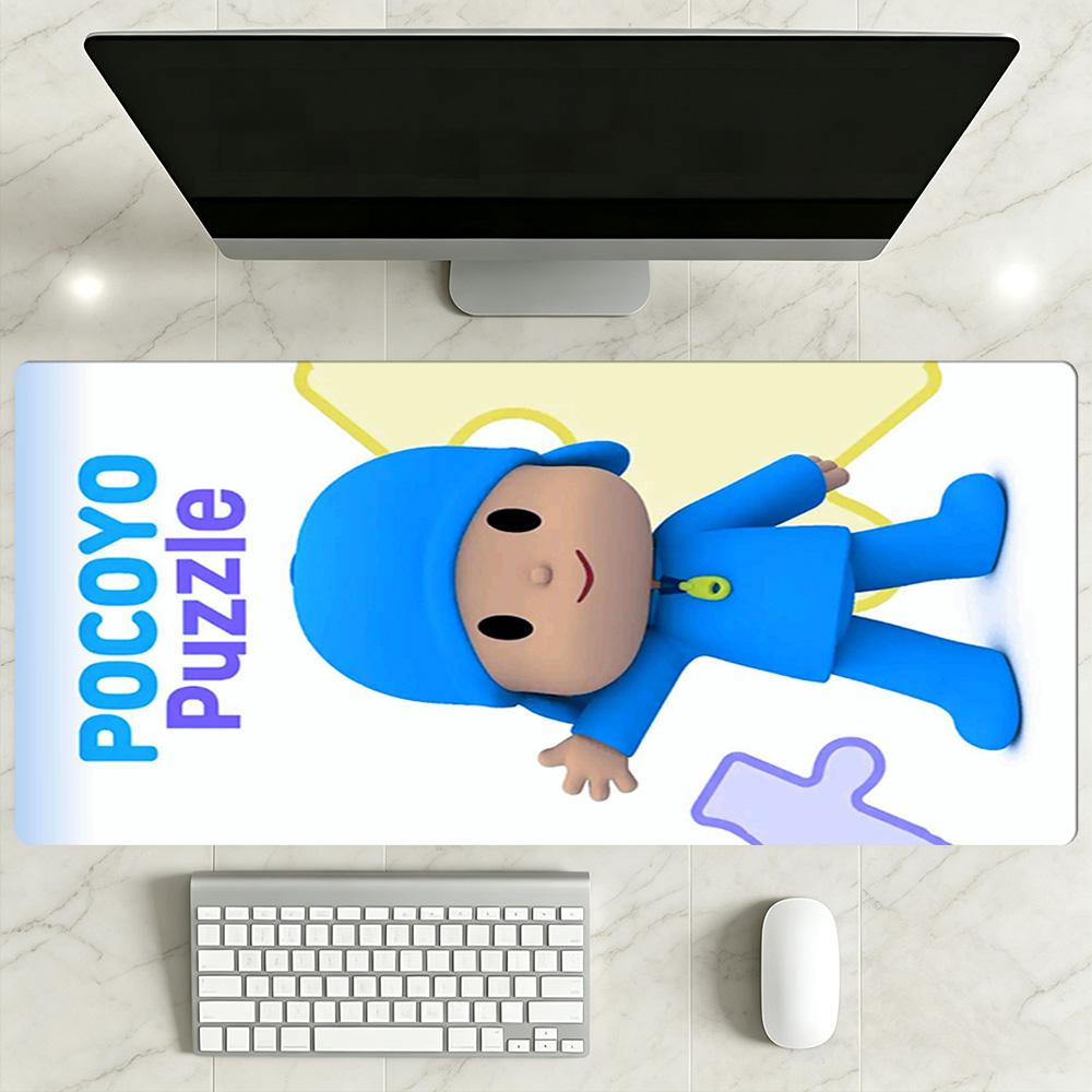 Pocoyo Gaming Mouse Pad Keyboard Pad Computer Desk Keyboard Mat Non-Slip Rubber Base Perfect Gift for Gamers And Professionals