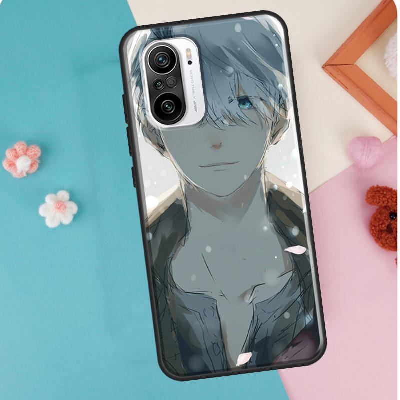 Чехол Yuri On Ice Anime для POCO F3 F1 F2 M3 M4 X4 Pro GT X3 Pro Чехол для Xiaomi Mi 11 Lite 12 X Mi 11T Pro