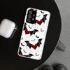 Готический вампир Алый Арт Чехол для телефона для Samsung Galaxy A17 A16 A26 A36 A56 A57 A37 A15 A25 A35 A55 A14 A24 A34 A54 A13 A23 A33