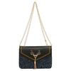 Korean Style Internet Celebrity Bag for Women, Small Deer Tassel Sequin Women's Bag, Women's Shoulder Small Square Bag
