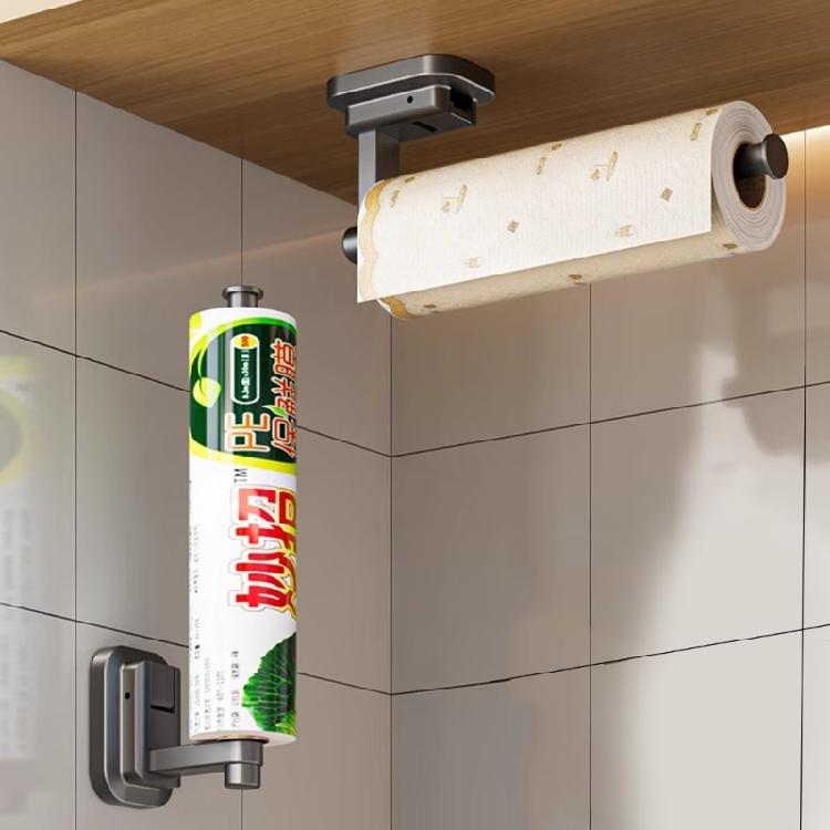 Wall Mounted Paper Towel Holder Modern Suction Cup Designs Paper Towel Dispenser Rack for Home Storage Solution