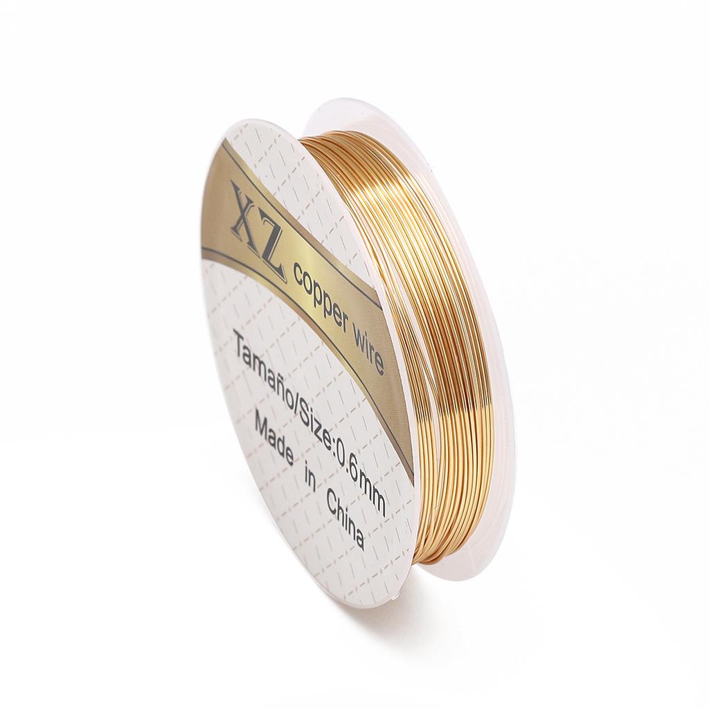 Медная проволока мульти размера 0,2-0,8 мм, бисерная проволока для изготовления ювелирных изделий своими руками, нить