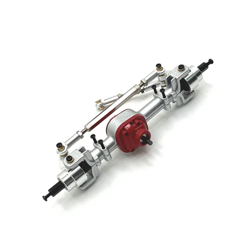 Front and Rear Axle Assembly for 1/12 MN82 LC79 MN78 Metal Upgrade Parts Kit RC Car OP Accessories