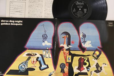 Виниловая пластинка THREE DOG NIGHT  Golden Bisquits HP80233 STATESIDE 1971 Япония Рок Б/у