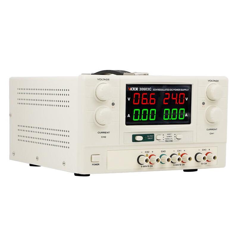 Трехканальный источник питания постоянного тока VICTOR VC30603C (Китайская версия)