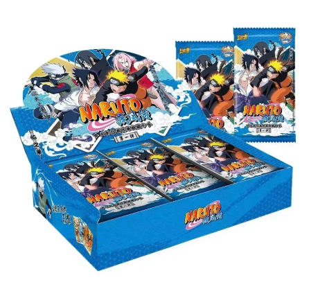 Genuine Naruto Card English Version Chapter of The Formation Uchiha Itachi Gaara Kakashi Anime Collectible Card Toy Gift