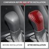Car Gear Head Lever Shift Knob Handle Cover for Toyota Corolla E210 2019 2020 2021 2022 2023 Hybrid Trim Sticker Accessories