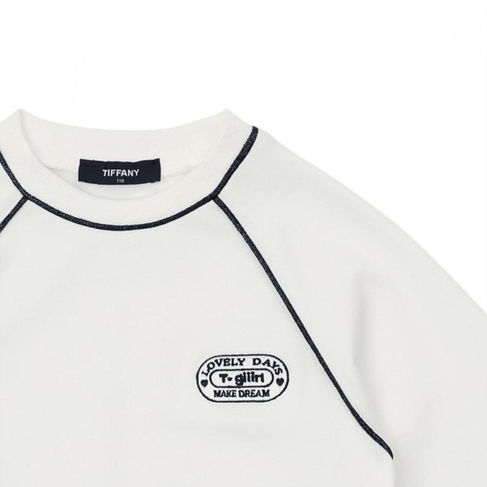 Tiffany Декоративная футболка с ivory кантом T54kaT070