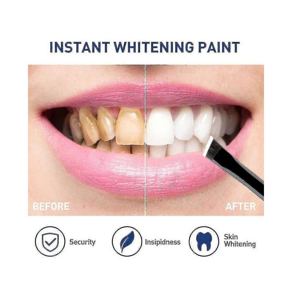 Tooth Paint, Instant Teeth Whitening Paint Extra Strong White Tooth Polish Gel Tw