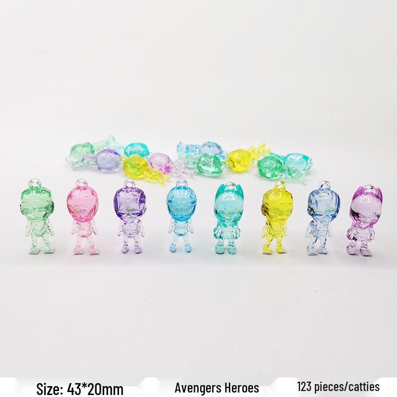 Colorful Mini Acrylic Milk Bottle Cartoon Ornaments - Cute Handmade DIY Decorative Accessories