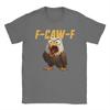 F-Caw-F Орел Забавный Орел FCAWF F Caw F Футболка Мужская Повседневная 100% Хлопок Футболка С Круглым Вырезом С Короткой Рукавом Футболка Одежда Для Вечеринки