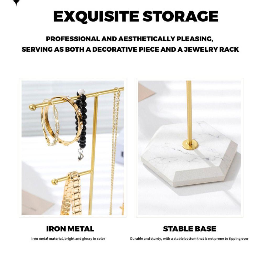 Съемная стойка для хранения с основанием Органайзер для ожерелий Держатель Подставка для демонстрации ювелирных изделий Полка