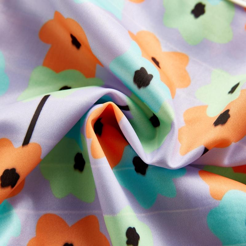 Летний пляжный купальник бикини с цветочным принтом для маленьких девочек и комплект шляпы