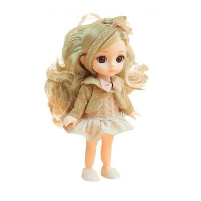 Шарнирная кукла Sariel Celebrities Mini Babydoll 01 Layla, 16см, разные цвета