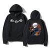 Anime Jujutsu Kaisen Double Sided Print Hoodie Unisex Women Vintage Oversized Loose Hoodie Tops Unisex Inumaki Toge Hooded Sweatshirt