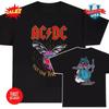 ACDC Футболка Fly On The Wall со средним пальцем Унисекс