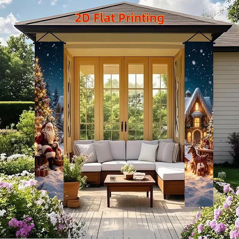 2pcs Chinese New Year & Wedding Elk Traditional Door Couplet