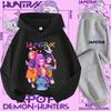 Streetwear Outfit Kids Hoodie K-Pop Demon Hunter Pullover Sweatshirt Anime Tracksuit Cartoon Girls Boys Kids Clothing