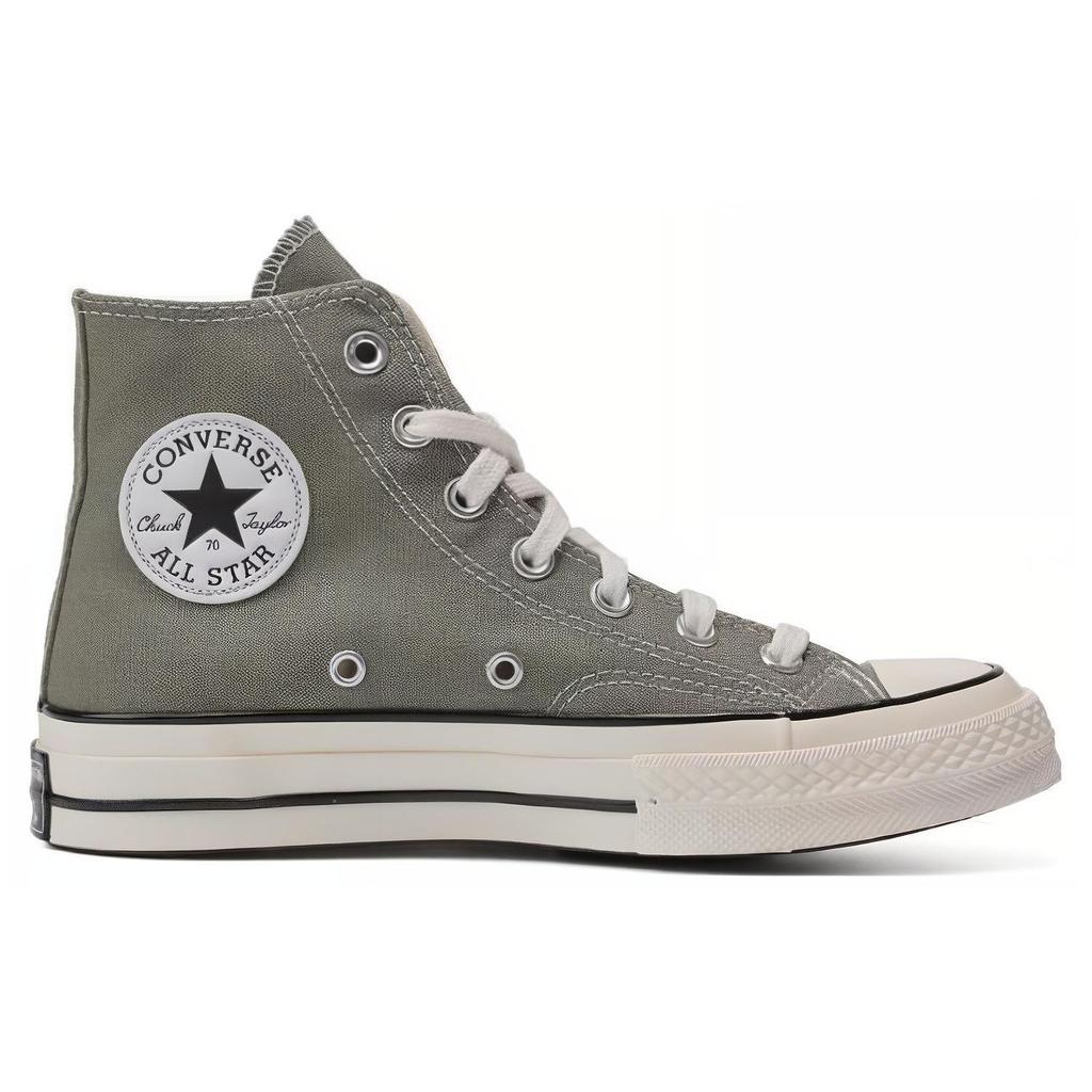 Converse Chuck Taylor 70S Сезонные Удобные Универсальные Высокие Канвасовые Кроссовки Унисекс Светло-зеленый A10271C