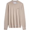 Minimalist Letter Embroidered Comfortable Crew Neck Sweater Men Sweater Oatmeal J324490PED