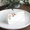50pcs Paper Seating Place Cards Writable Tented Name Card  Dinner Party Seating
