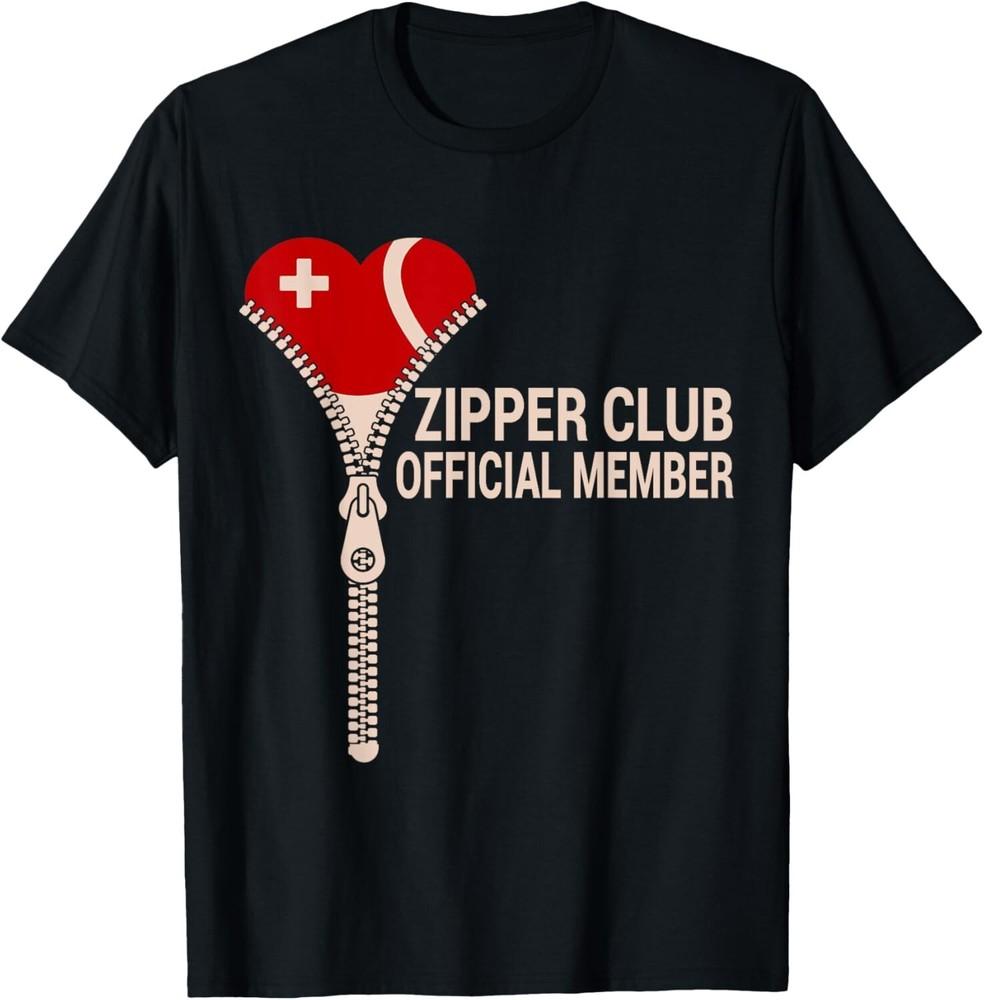 Zipper Club Official Member Heart T-shirt