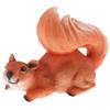 Realistic Squirrel Sculpture Resin Figurine Lawn Ornament Garden Decor for Outdoor Home Table Decoration