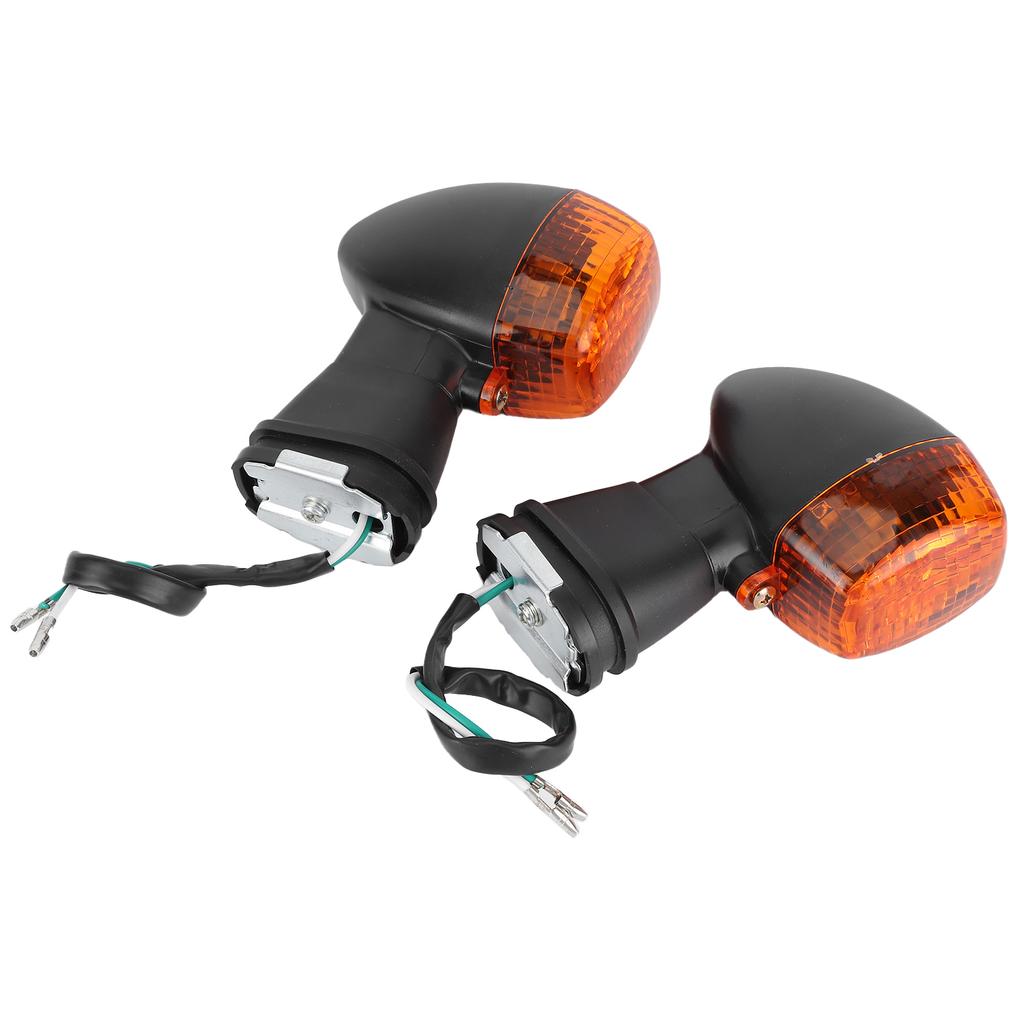 2pcs Motorcycle Turn Signal Light Yellow Light Fit for Kawasaki ZX900 Ninja ZX9R
