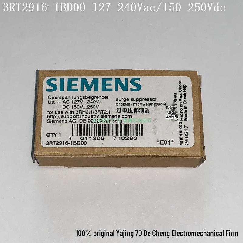3RT2916-1BD00 Варистор Подавитель перенапряжения, 127-240В AC / 150-250В DC