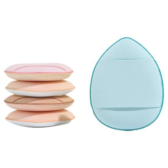 5 шт./12 шт. мини-пуховки для пальцев, компактные, легкие, каплевидные, с мягкой текстурой, эластичные спонжи для макияжа