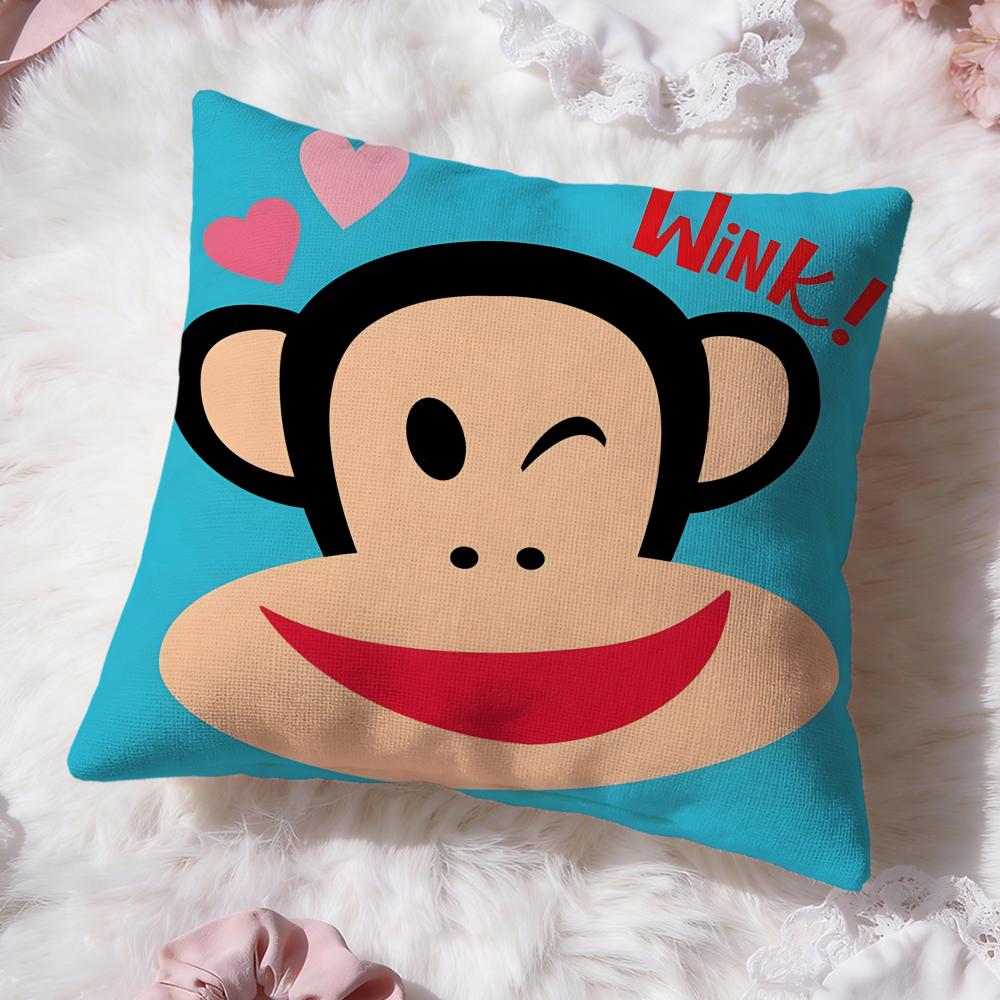 Милая наволочка Paul Frank Премиум-комфорт Двусторонняя наволочка - Дизайн "Два в одном" для любой комнаты и салона автомобиля