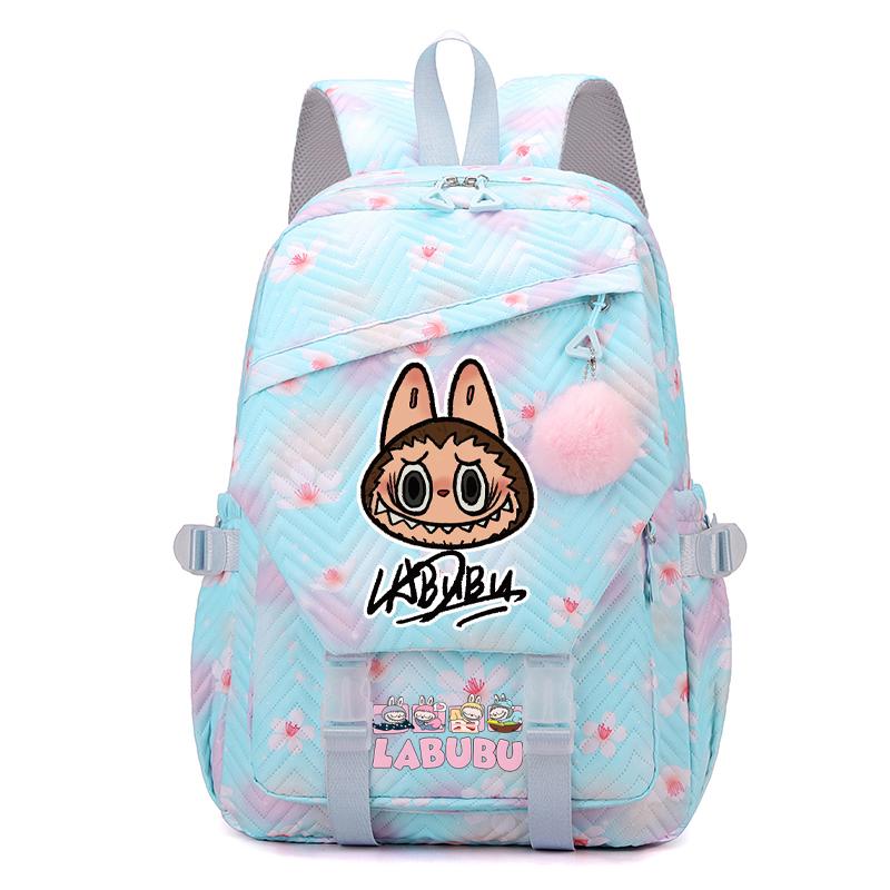 Cartoon Printed Backpack Student Kid Boy Girl Bookbag Teenger Large Capacity Waterproof Schoolbag Travel Bag Gift Mochila