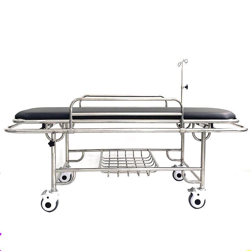 Zuolou Stainless Steel Emergency Rescue Stretcher Trolley