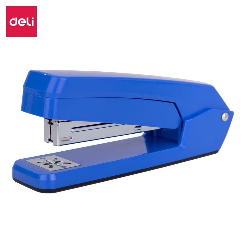 Deli Вращающийся на 360° степлер, не требующий больших усилий, для студентов и офисов