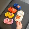Kids' Cute Bear Slippers: Summer Non-Slip Soft Sandals for Boys and Girls.