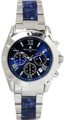 Хронограф Salvatore Marra с ацетатом и лимитированная серия к 20-летию бренда, двухцветный ремешок для мужчин, издание, рейтинг, подарок,