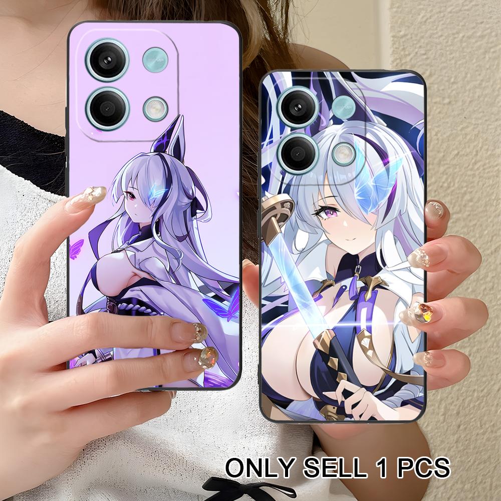 Матовый ТПУ чехол для мобильного телефона Azur Lane Unzen для Xiaomi Redmi Note 14 13 12 11 S Pro Plus 4G 5G Цветная печатная крышка