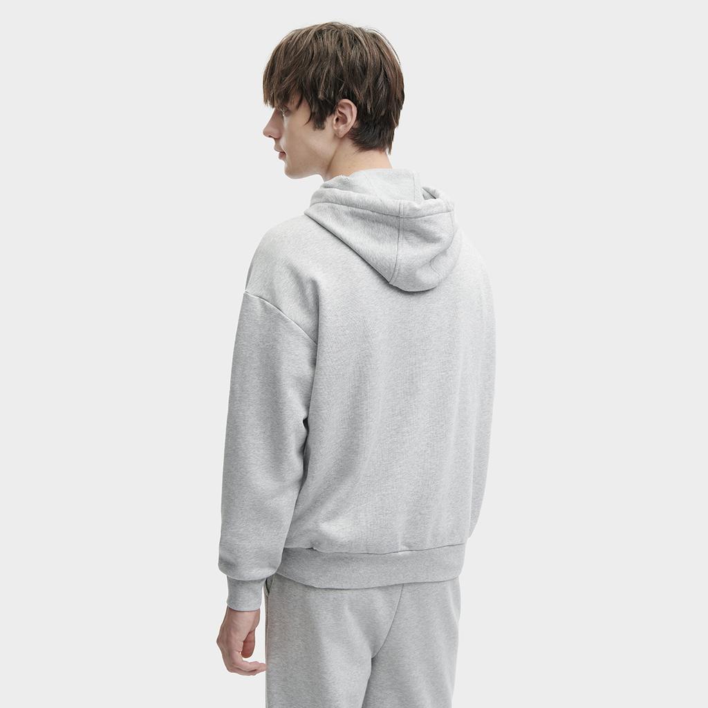 Новая толстовка FILA Унисекс M377 Облачно-серый Меланж Серый F51U348297F-MG