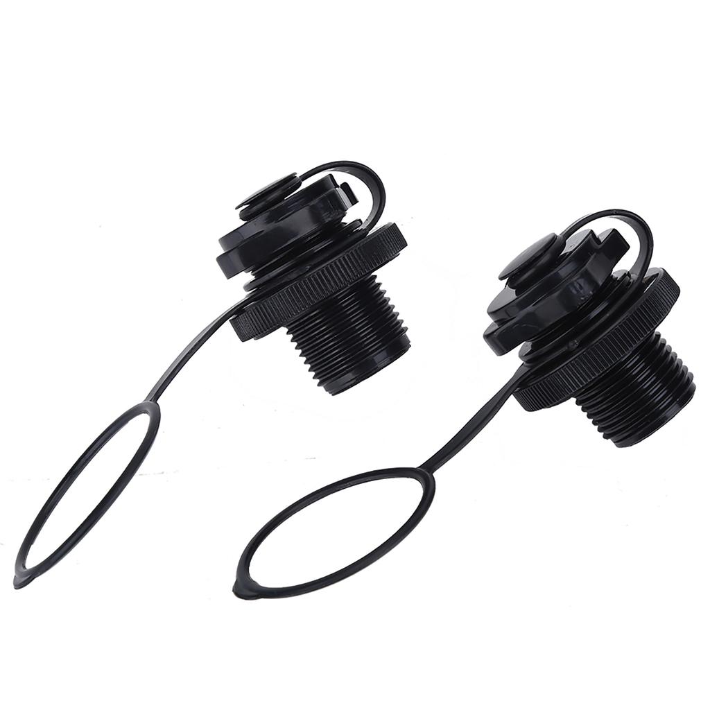 2pcs Inflatable Boat Air Valve ABS Anti Corrosion Replacement Screw Air Valve for Inflatable Rubber Dinghy Raft Pool Boat 7