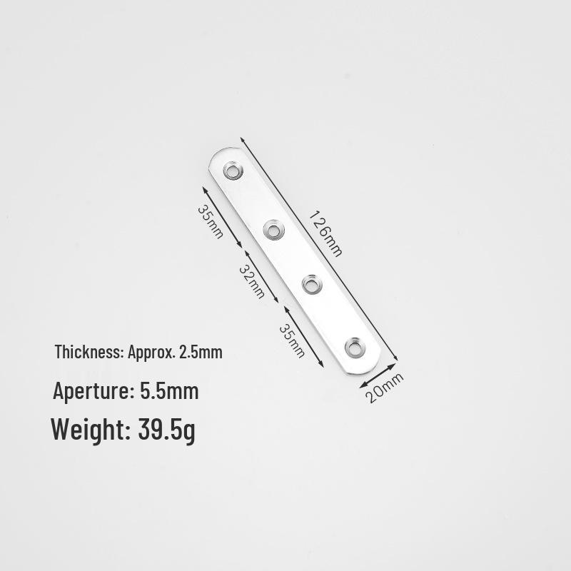 Угловой кронштейн усиления из нержавеющей стали, плоский и Г-образный, соединитель